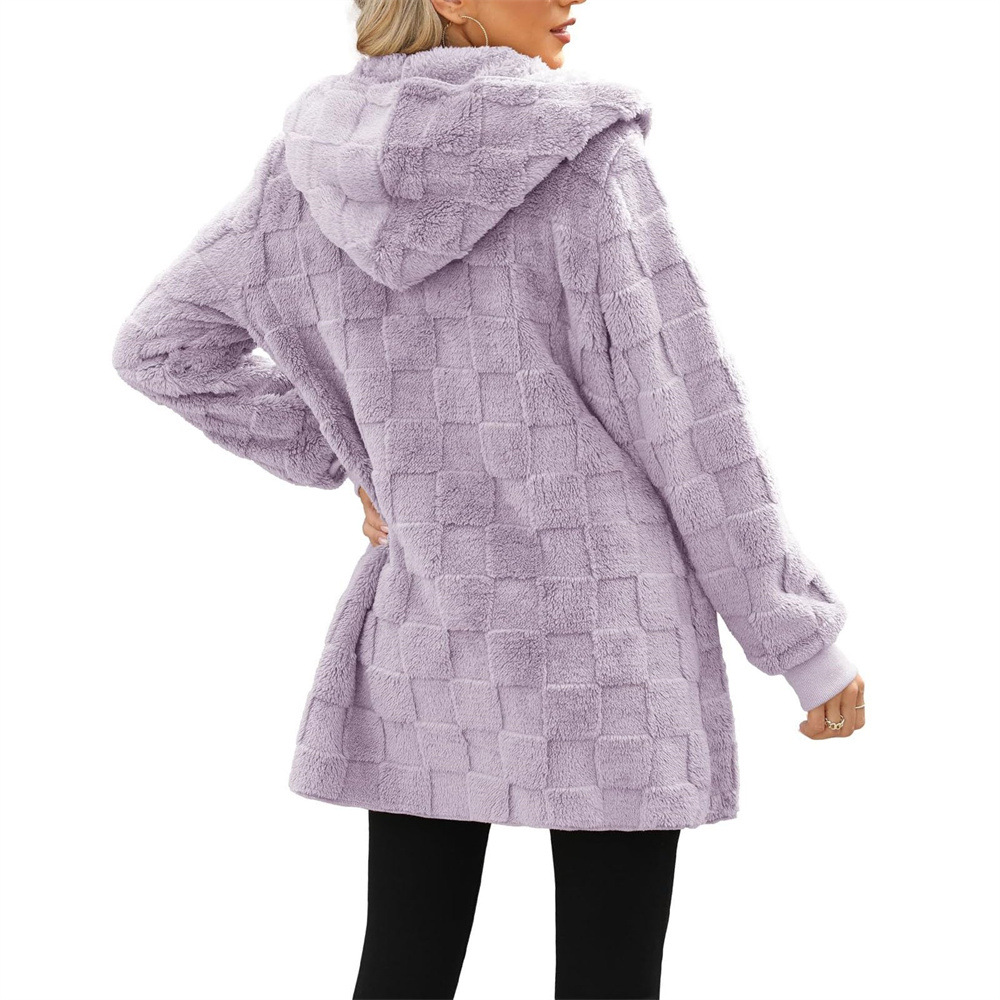 ❄️【M-2XL】2025 Autumn/Winter New Arrival Casual Plaid Fleece Jacket