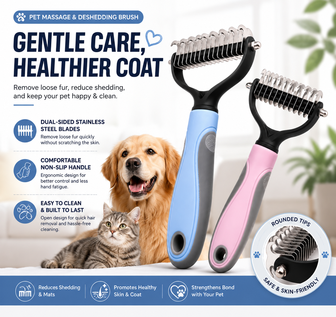🐕Pet Pro Grooming Tool