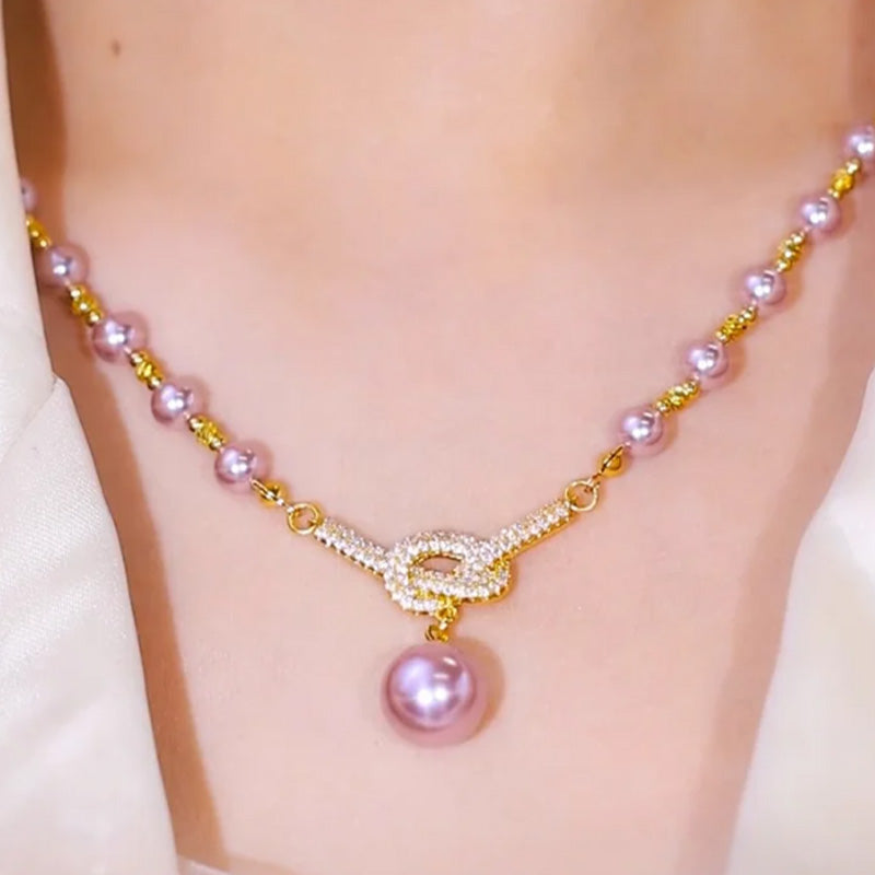 🔥Elegant imitation pearl necklace for women