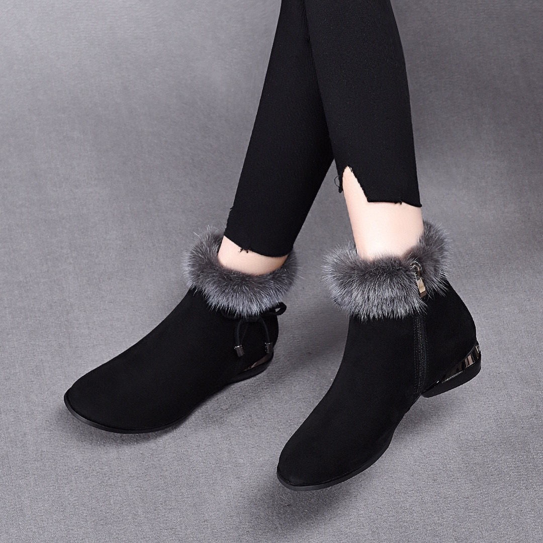 🔥 [SALE] Soft leather boots with a mid-heel—elegant, comfortable, and perfect for fall and winter!