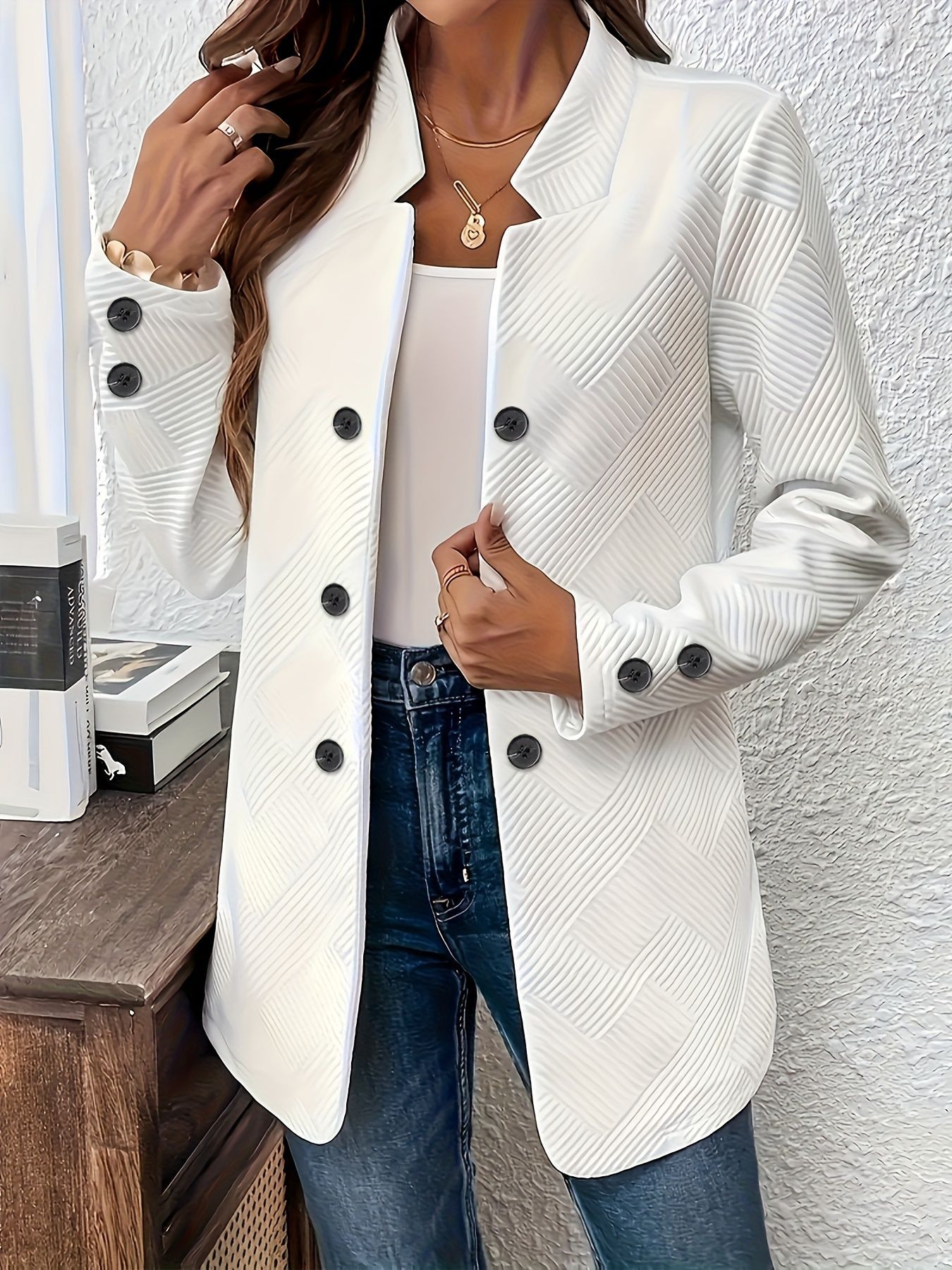 【S-2XL】2025 Autumn and Winter New Fashion Button Suit Jacket