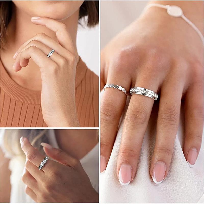 💍Last Day Only$9.99💎Sparkling Spinning Ring