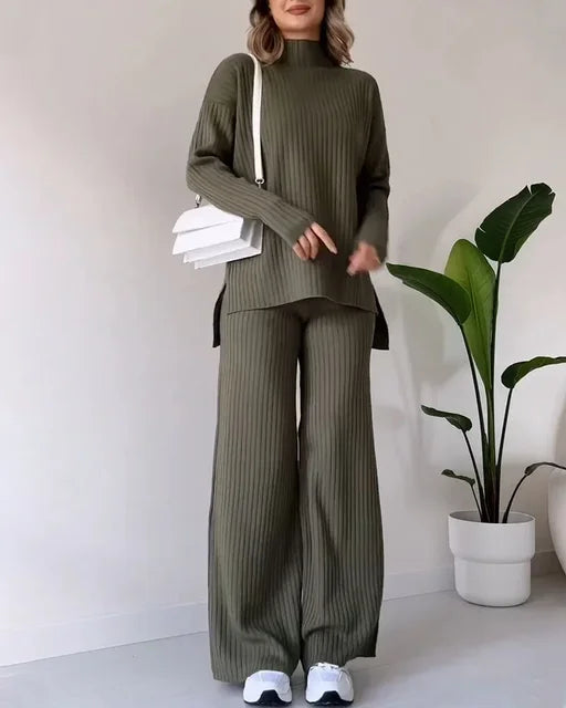 2024 new autumn and winter leisure home comfortable two-piece suit Esme™ Set