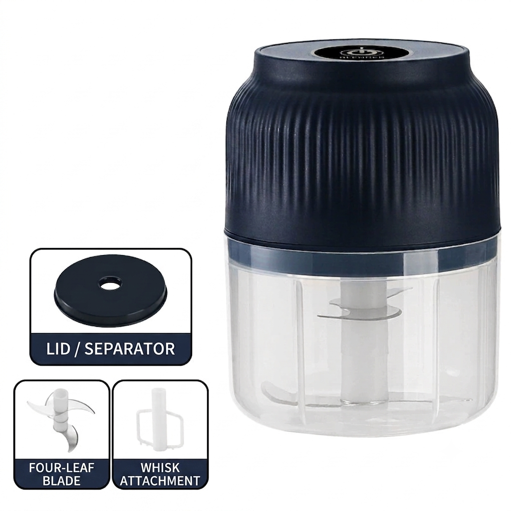 🔥Ends Today 50% OFF🧴 Electric Garlic Chopper, Mini Portable Veggie Cutter