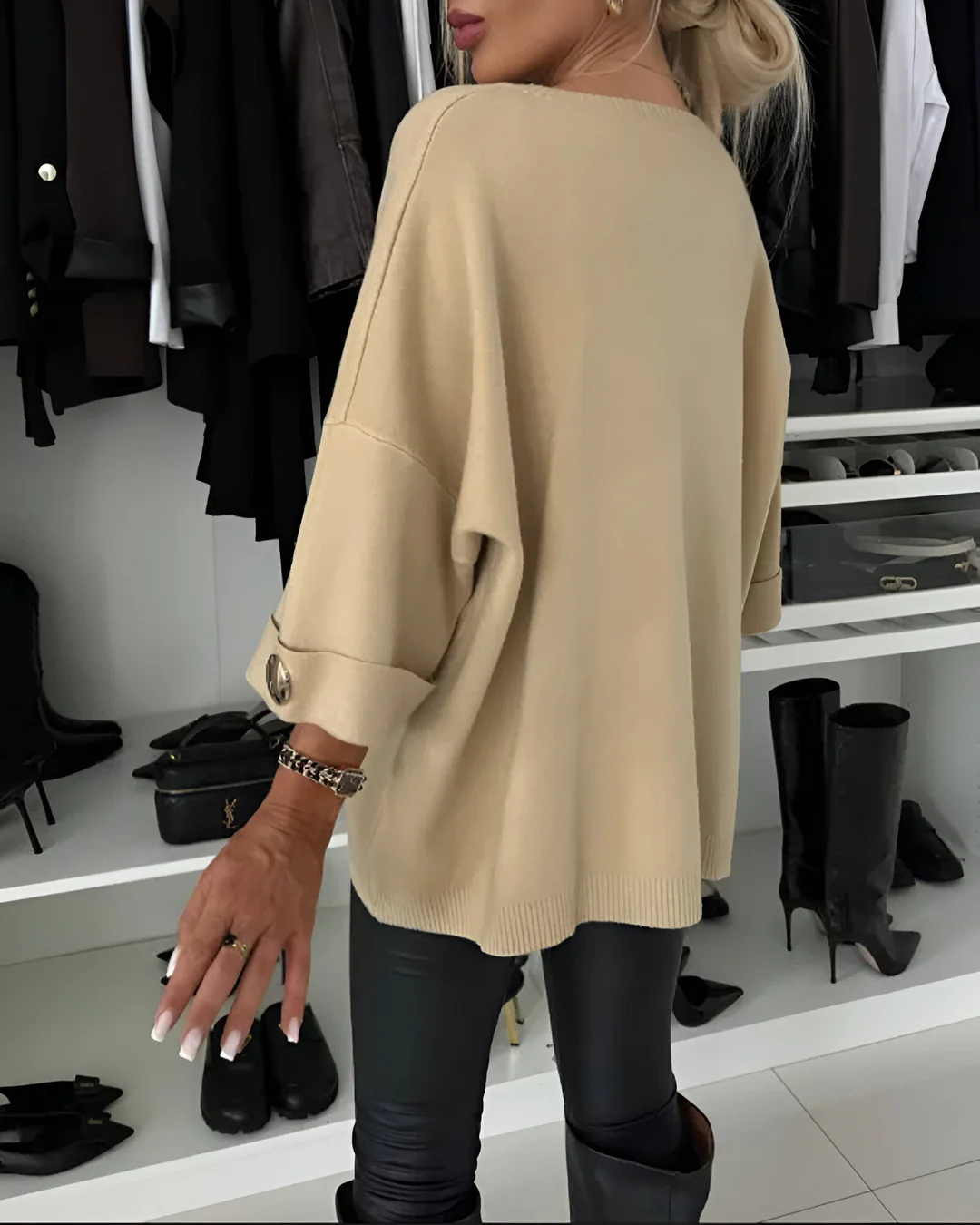 🎀Limited Sale 49% OFF🎀Women's Classic Solid Color Knit Top