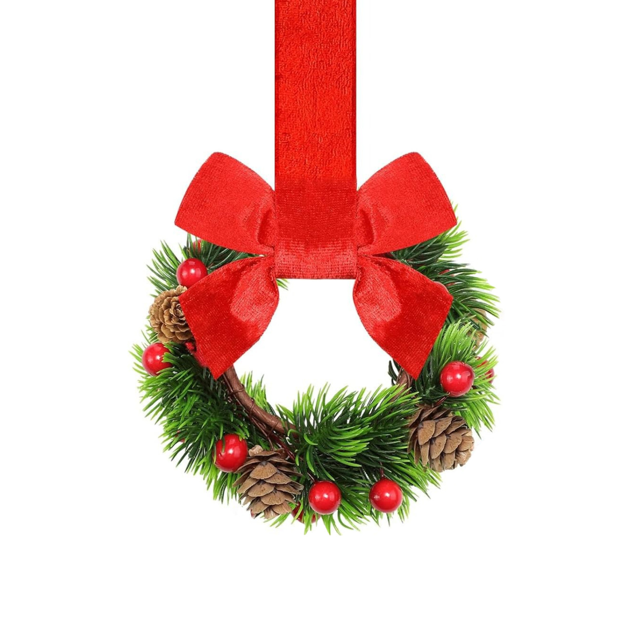 🎄Mini Christmas Wreaths✨Maximum Holiday Magic, Instant Festive Charm & Versatile Decor! 🎀