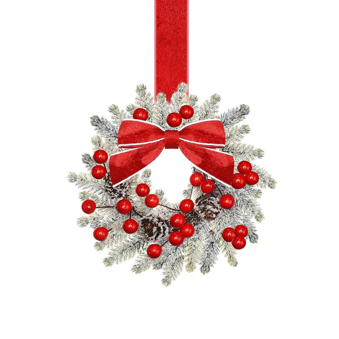 🎄Mini Christmas Wreaths✨Maximum Holiday Magic, Instant Festive Charm & Versatile Decor! 🎀