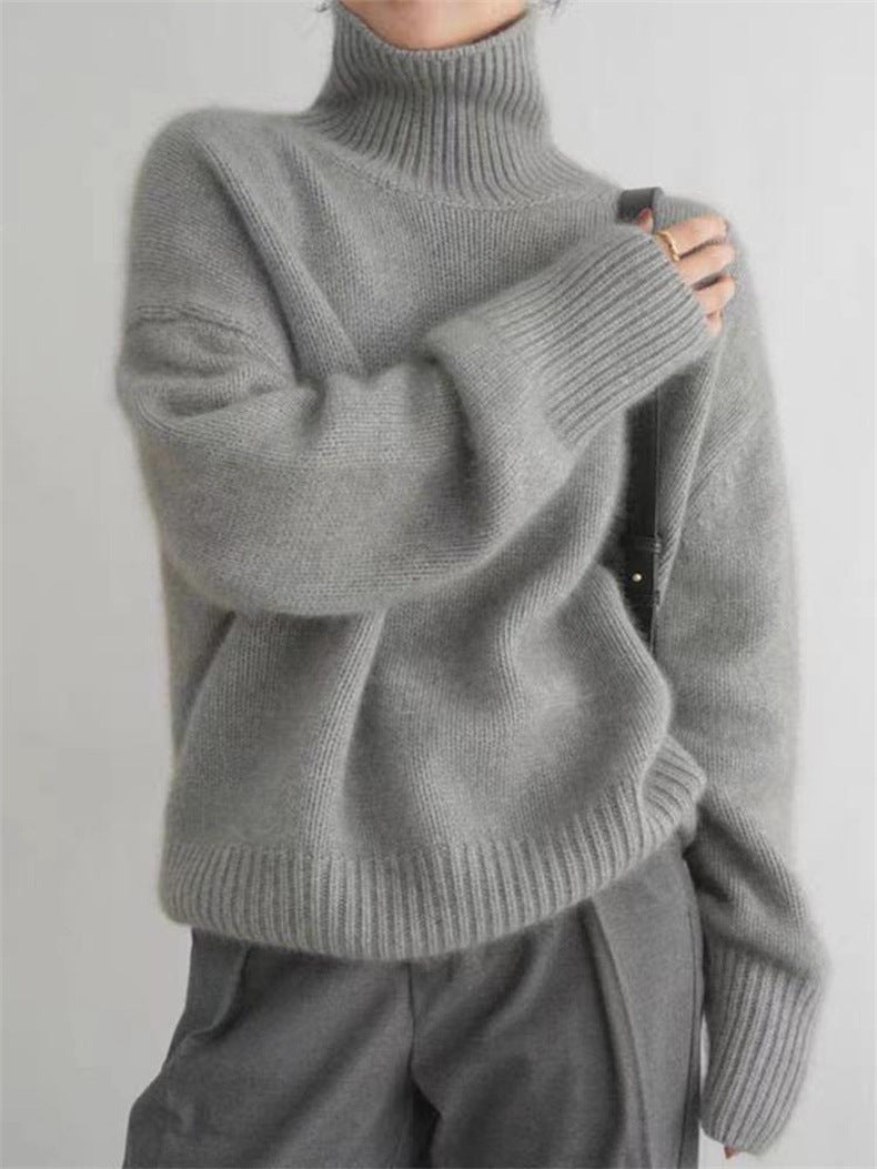 【S-2XL】2025 Autumn and Winter New Soft Loose Knitted Sweater