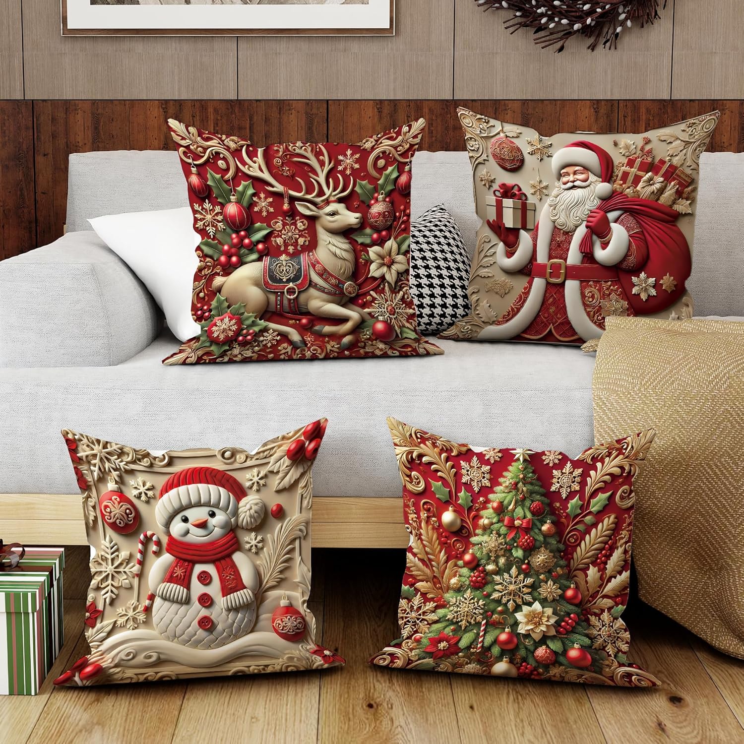 🎅Holiday Sale 49% OFF🎄Christmas Themed Pillowcase