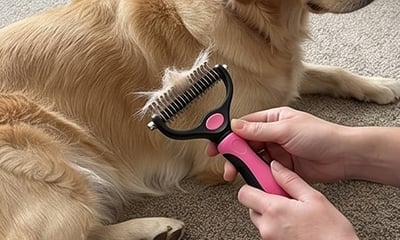 Pet grooming result image