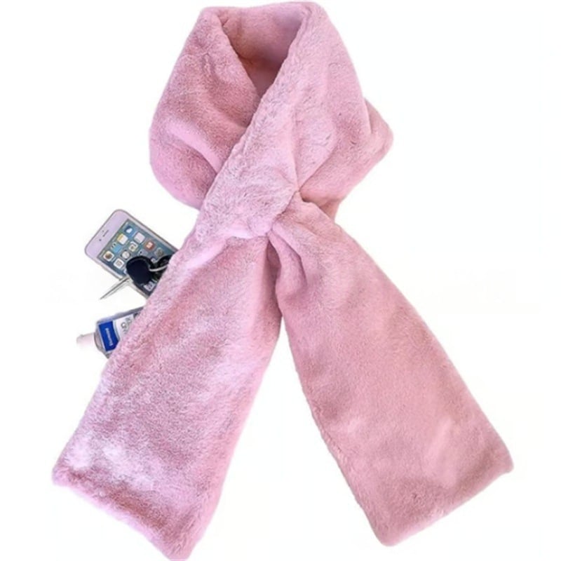 🎗Winter Pocket Scarf – Warm, Stylish & Perfect for Hands-Free Errands