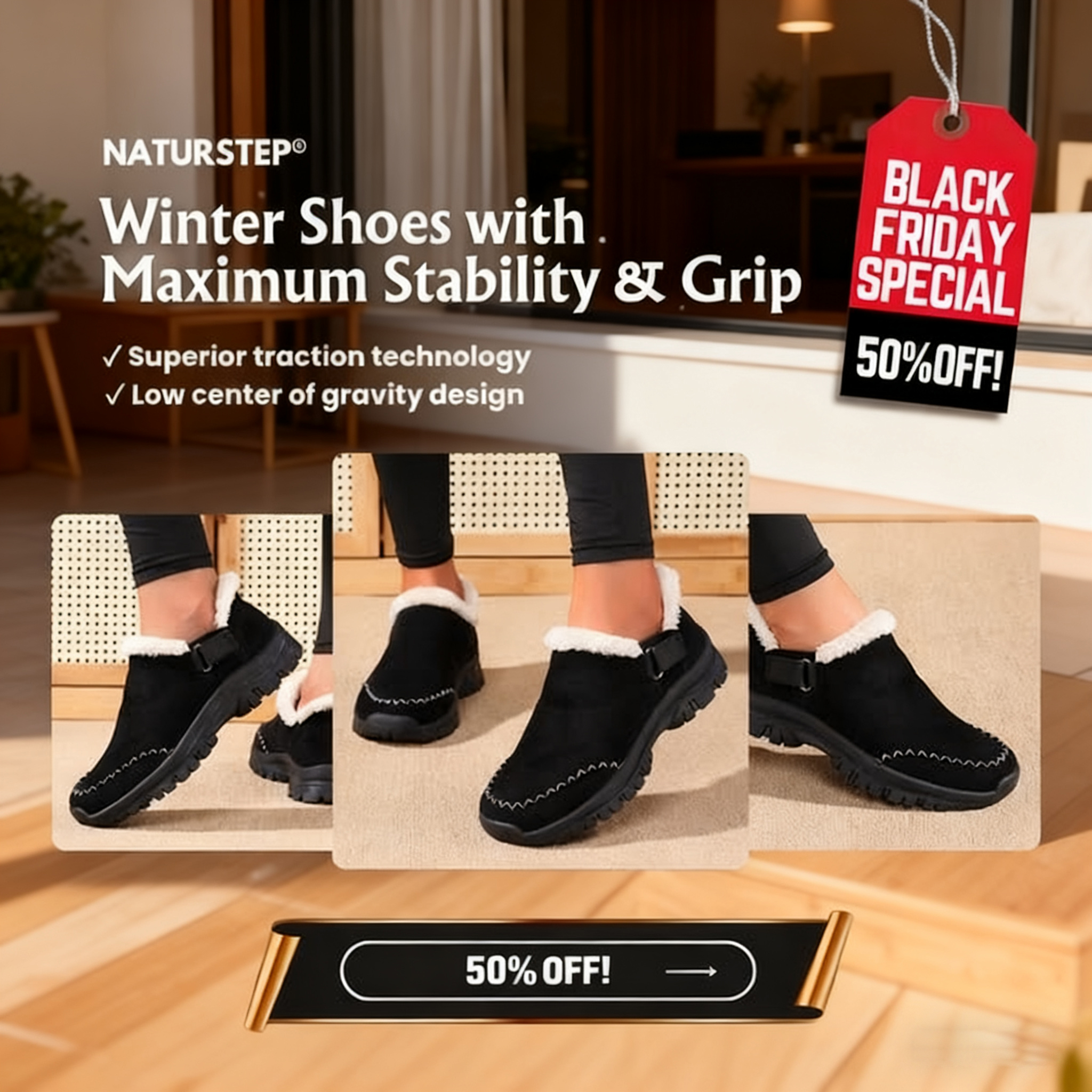 (⏳NOW ON: 50% OFF Sale! 🔥)Hands-Free Slip Ins - Pain-Free Everyday Shoe