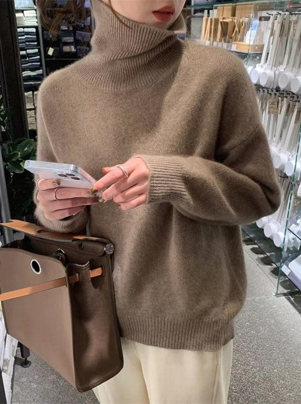 【S-2XL】2025 Autumn and Winter New Soft Loose Knitted Sweater