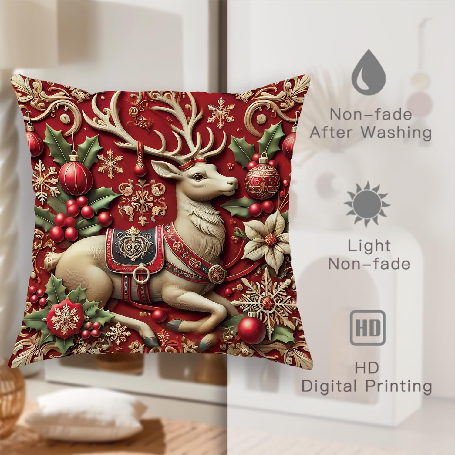 🎅Holiday Sale 49% OFF🎄Christmas Themed Pillowcase