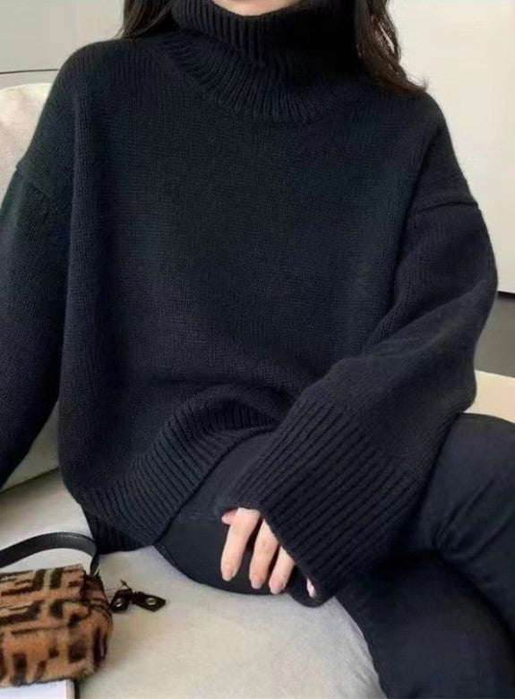 【S-2XL】2025 Autumn and Winter New Soft Loose Knitted Sweater