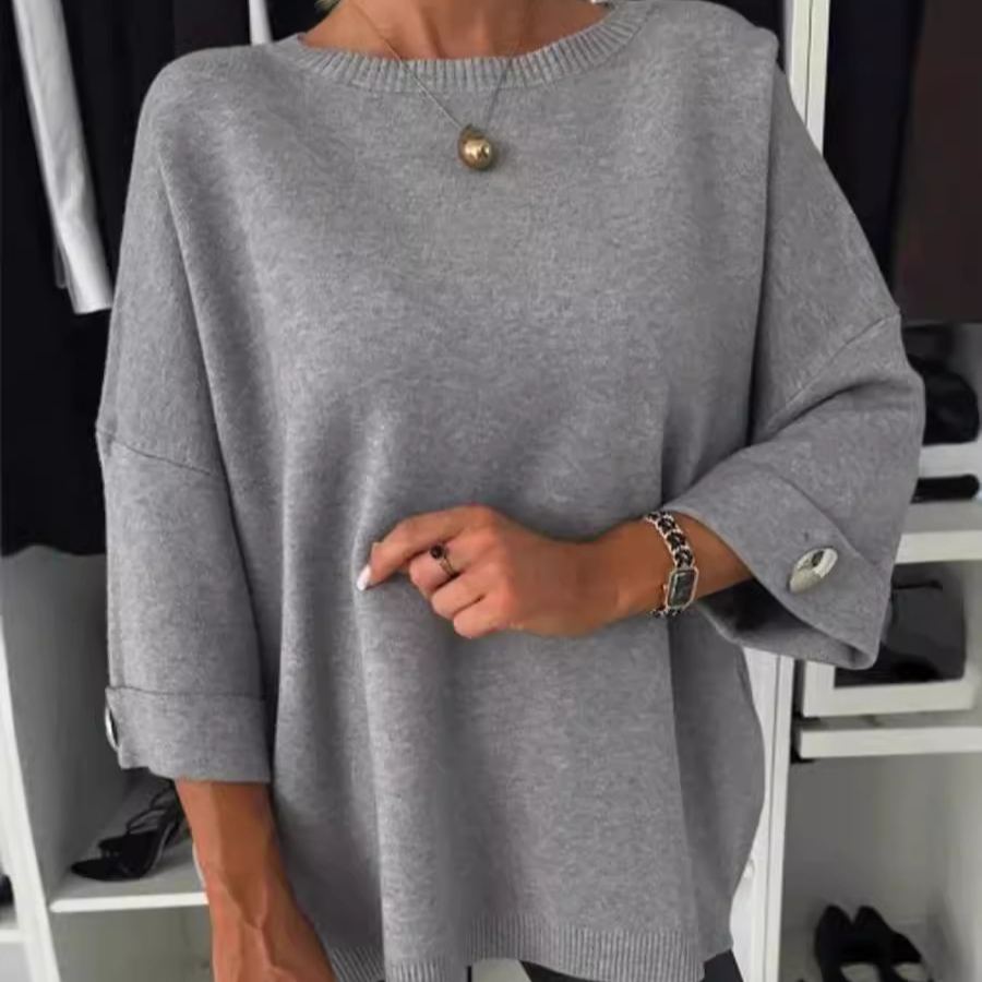 🎀Limited Sale 49% OFF🎀Women's Classic Solid Color Knit Top