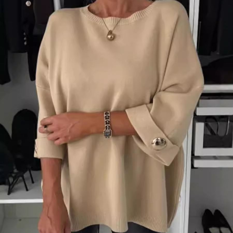 🎀Limited Sale 49% OFF🎀Women's Classic Solid Color Knit Top
