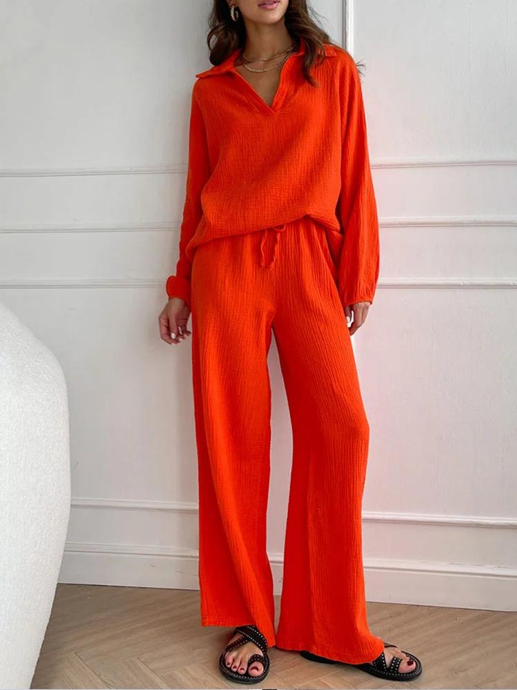 【S-3XL】2025 Autumn/Winter New Solid Color Cotton Linen Suit