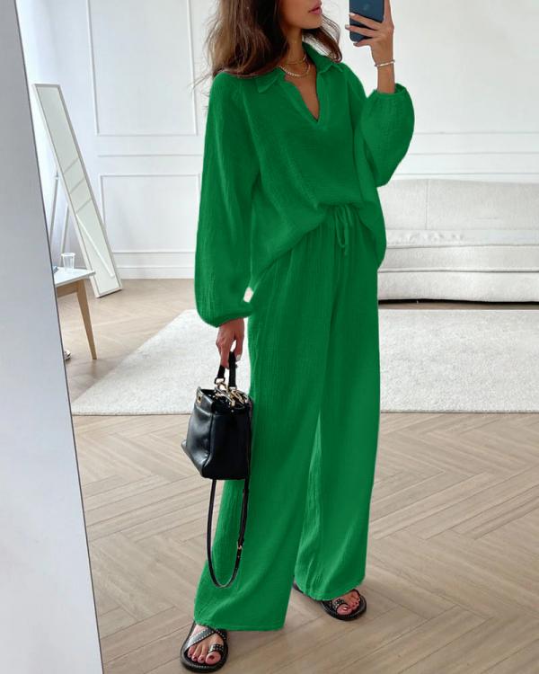 【S-3XL】2025 Autumn/Winter New Solid Color Cotton Linen Suit