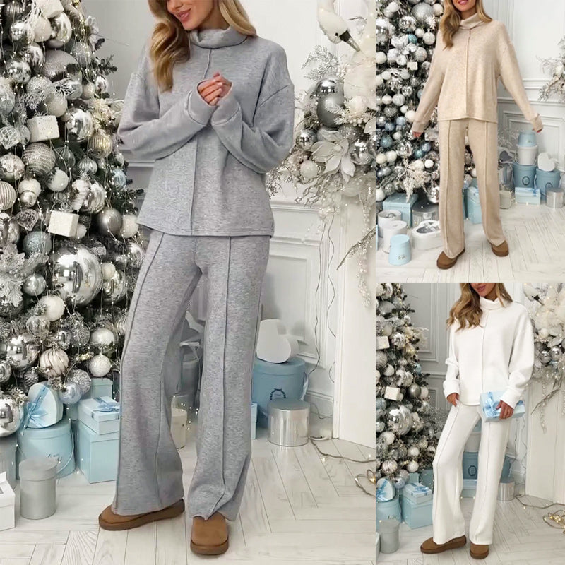 🔥Limited-time offer-Women's Casual Loose Knit 2-Piece Set