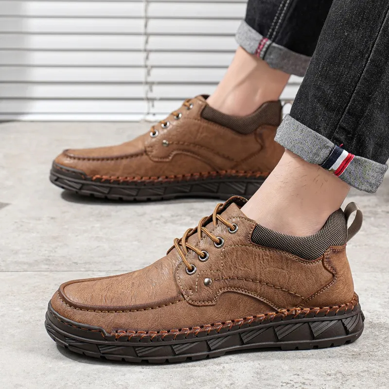 ⏰Last Day! 50% OFF 🔥 Men's Handcrafted Cowhide Orthopedic Boots