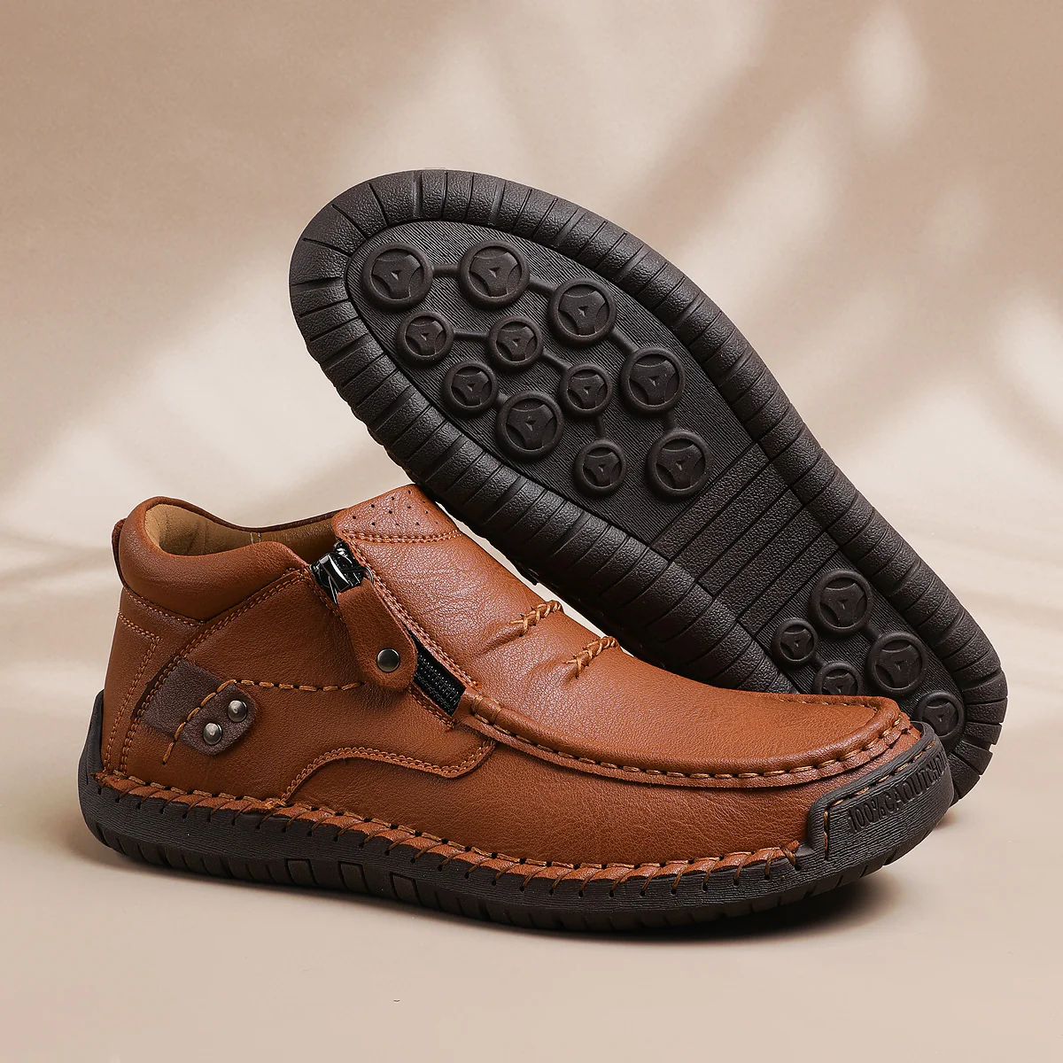 ⏰Limited Time Sale 70% OFF-Men’s Handmade Premium Leather Slip