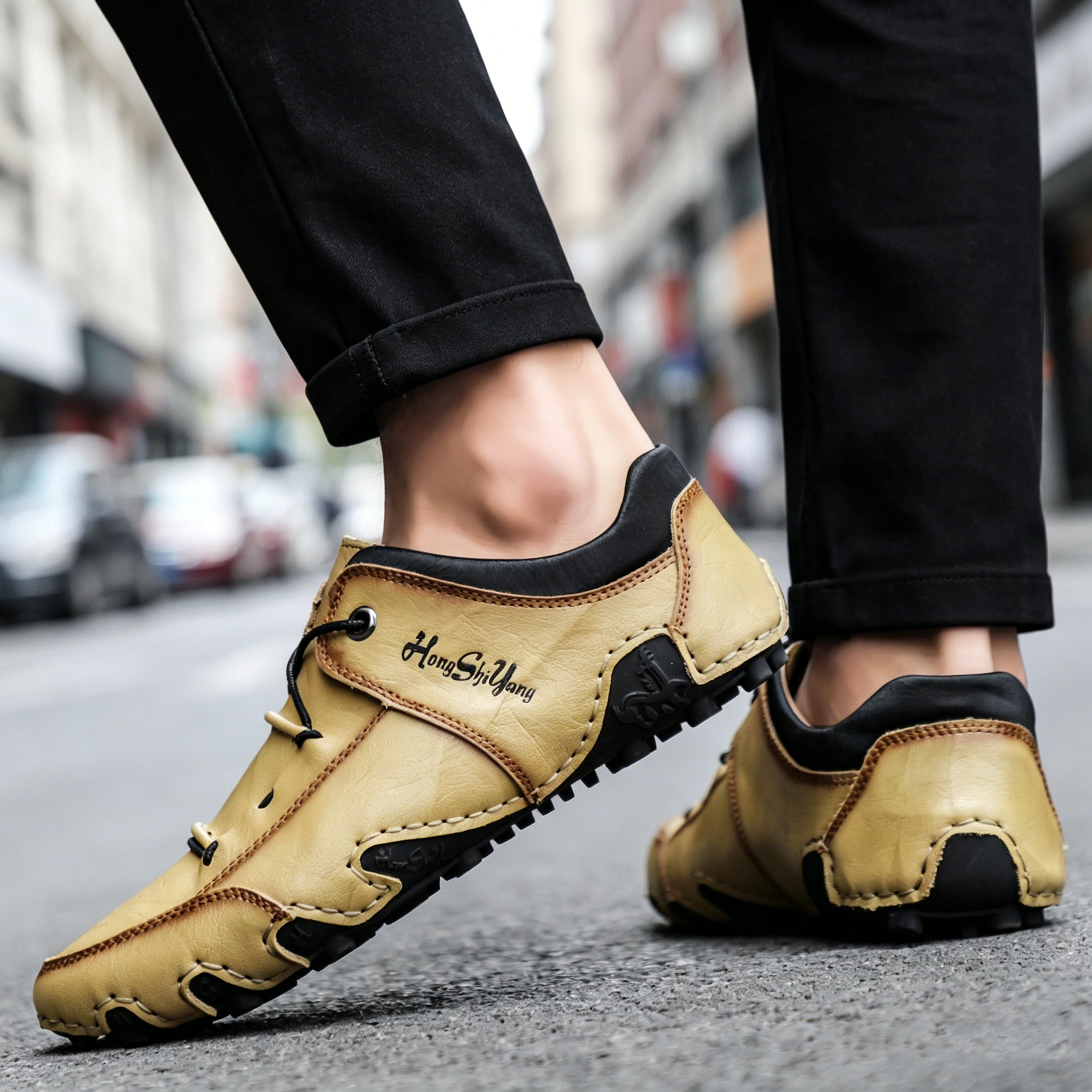 🔥 Special Offer — 60% Off 🔥 New Men's Genuine Leather Casual Shoes