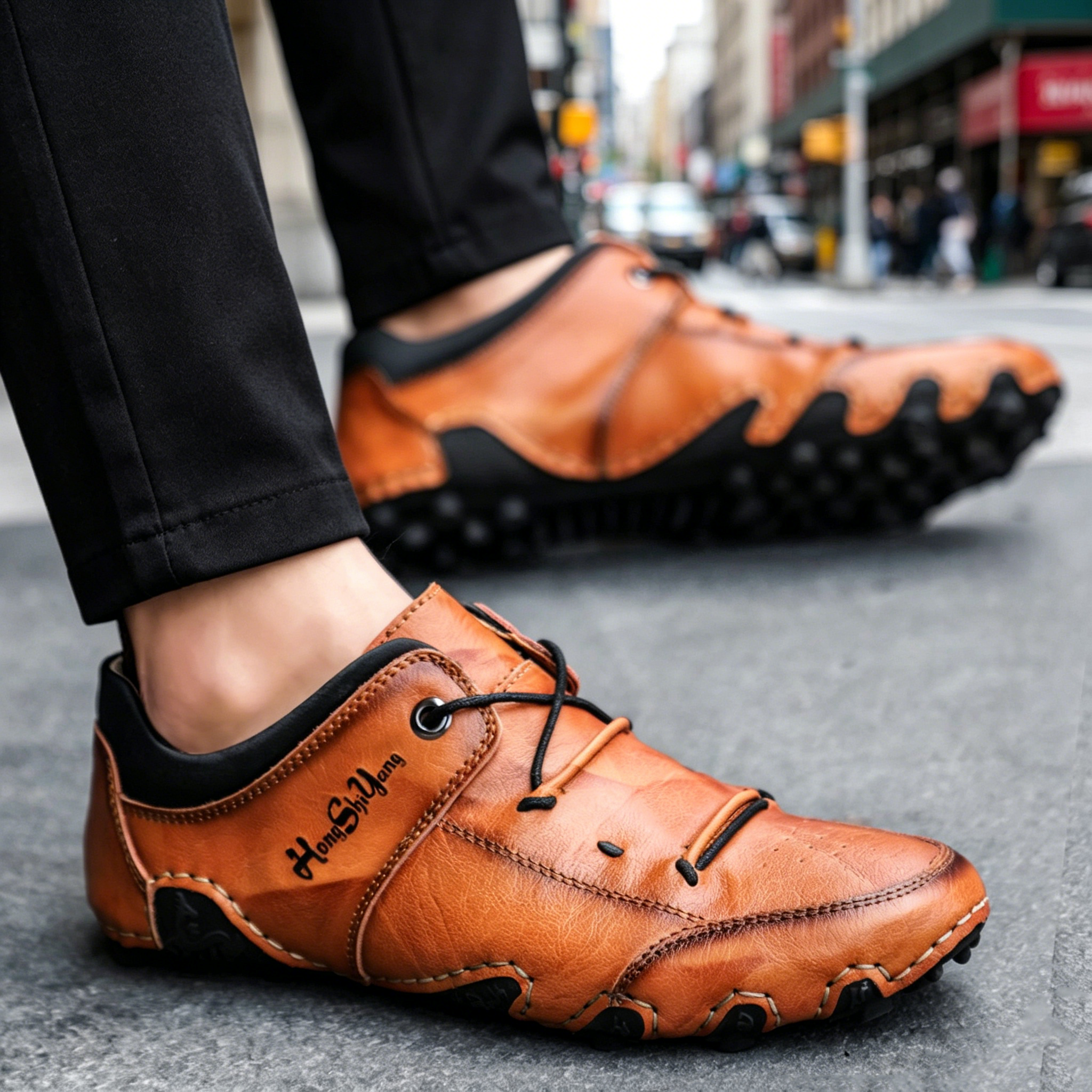 🔥 Special Offer — 60% Off 🔥 New Men's Genuine Leather Casual Shoes