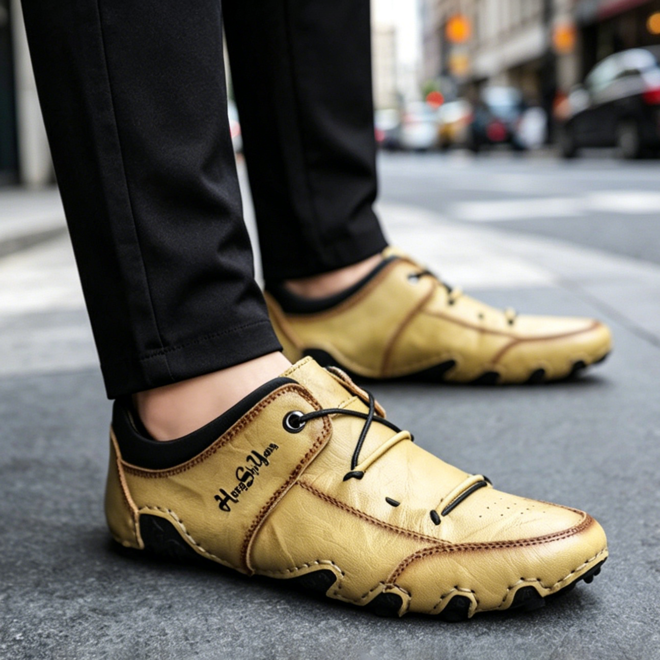 🔥 Special Offer — 60% Off 🔥 New Men's Genuine Leather Casual Shoes