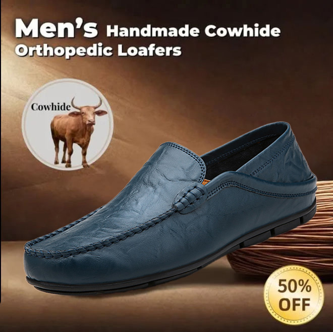 ⏰ 70% off - 2026 New Men's Orthopedic Leather Loafers