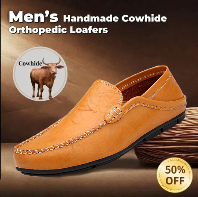 ⏰ 70% off - 2026 New Men's Orthopedic Leather Loafers