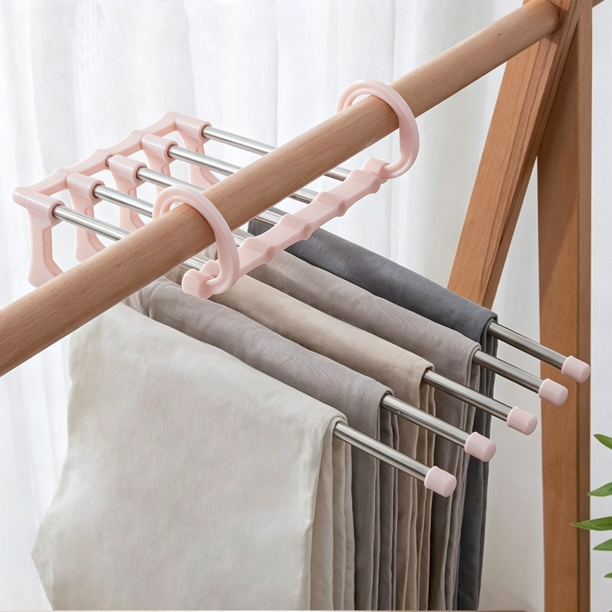 Multi-Functional Pants Rack