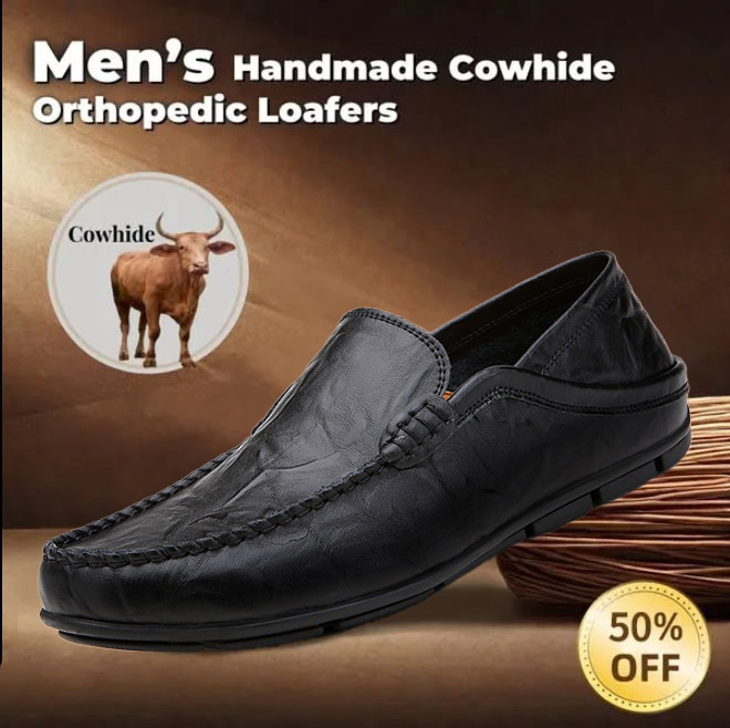 ⏰ 70% off - 2026 New Men's Orthopedic Leather Loafers