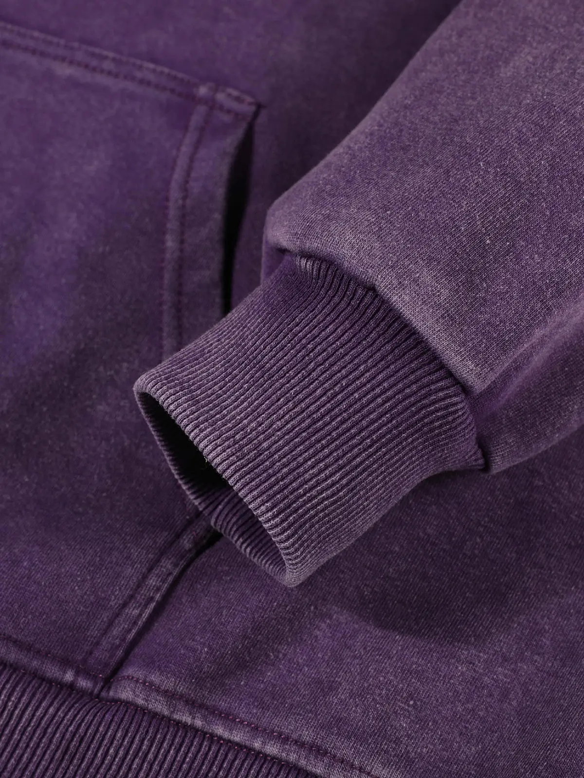 🔥Today 70% off🔥 Men's Retro 100% Cotton Hooded Distressed Washed Solid Color Sweatshirt