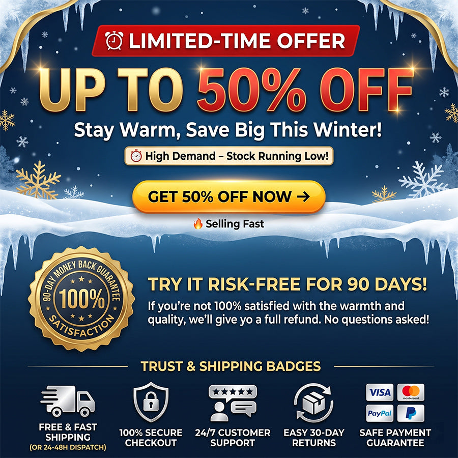 ⏳LAST DAY SALE - 50% OFF!! 3-in-1 Winter Fleece Balaclava 🧣❄️