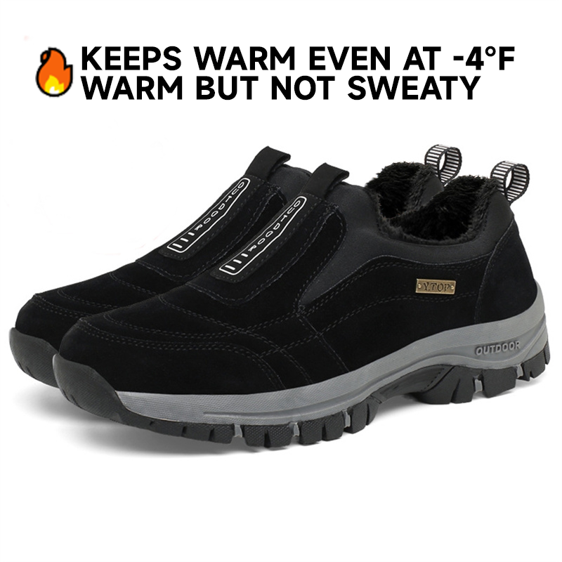 (🔥Authenticity Guaranteed-49%OFF)Men's Comfortable Waterproof Breathable Anti-sprain Orthopedic Walking Shoes Hiking Shoes Basketball Shoes(🎁Included as a Gift: Free Insoles and Socks)