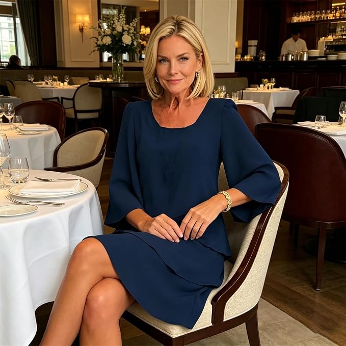 Josefine – Elegant ruffled dress