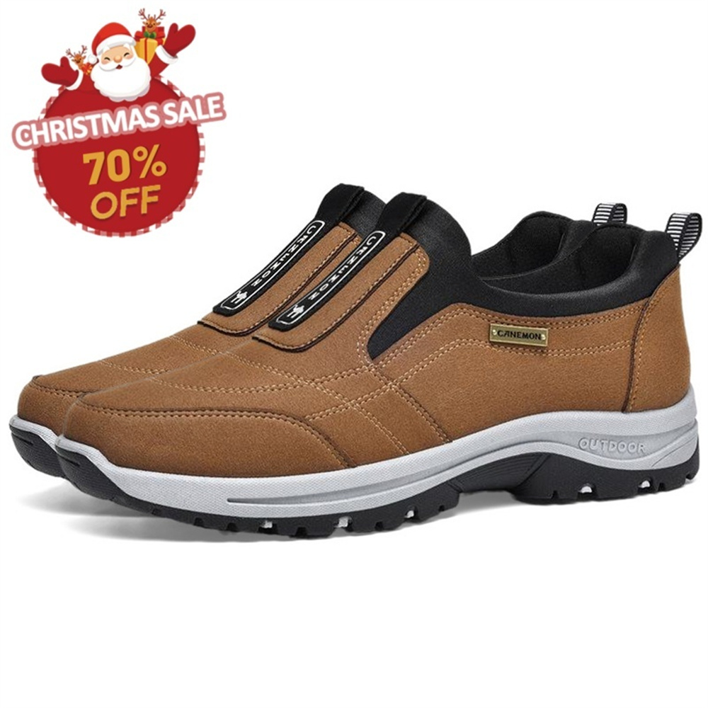 (🔥Authenticity Guaranteed-49%OFF)Men's Comfortable Waterproof Breathable Anti-sprain Orthopedic Walking Shoes Hiking Shoes Basketball Shoes(🎁Included as a Gift: Free Insoles and Socks)