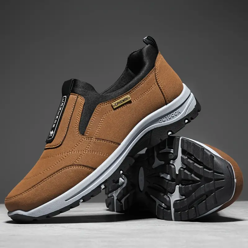 (🔥Authenticity Guaranteed-49%OFF)Men's Comfortable Waterproof Breathable Anti-sprain Orthopedic Walking Shoes Hiking Shoes Basketball Shoes(🎁Included as a Gift: Free Insoles and Socks)