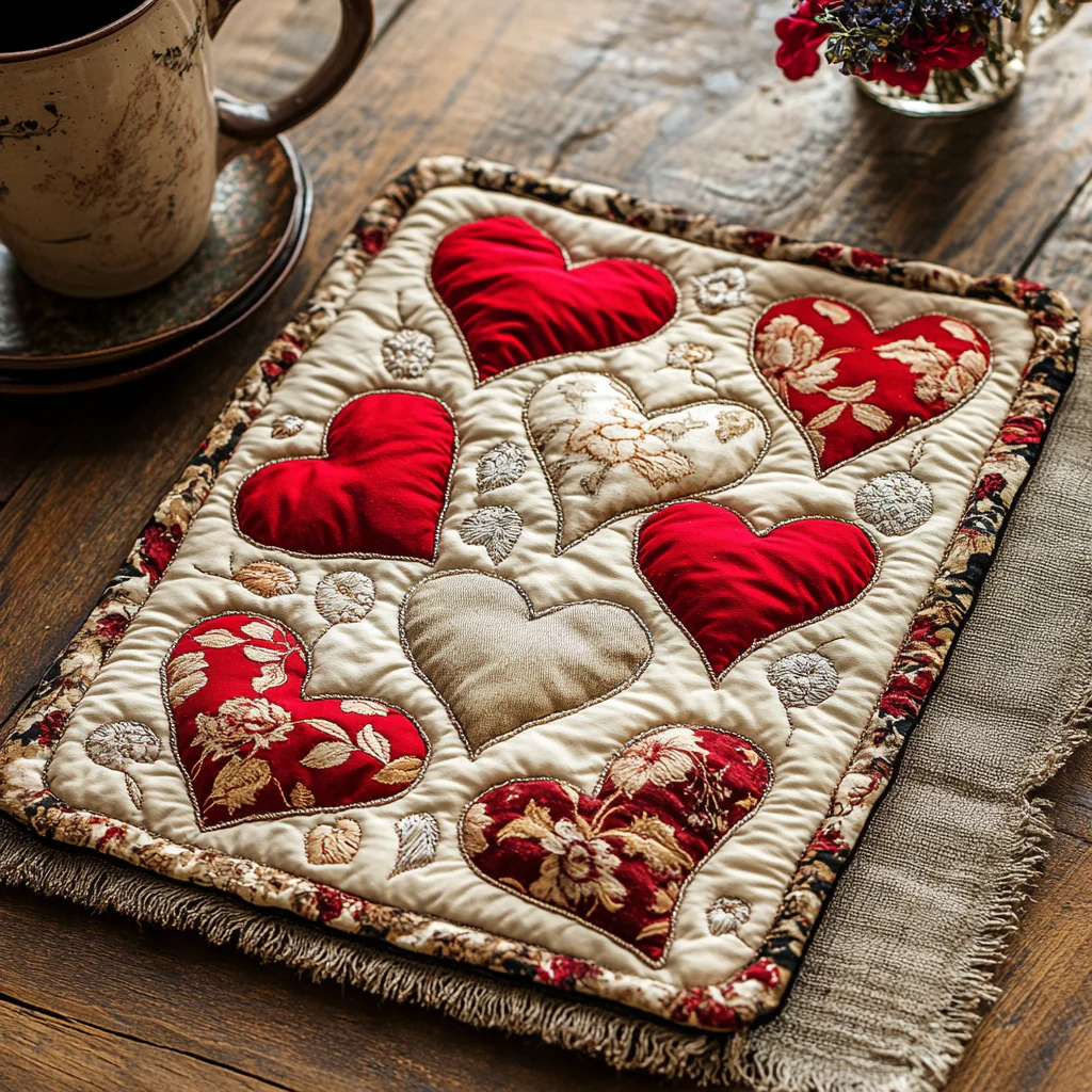🔥Now 50% off🔥-A Variety Of Exquisite Quilted Placemat