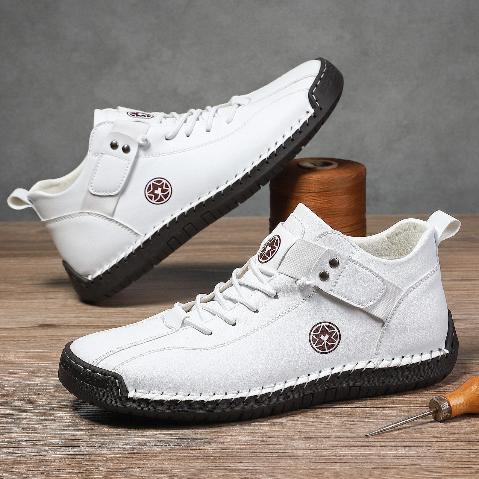 🔥Last day! 70% off!🔥 Men's Arch Support Handmade Leather Shoes - Effectively relieves plantar fasciitis, foot and heel pain