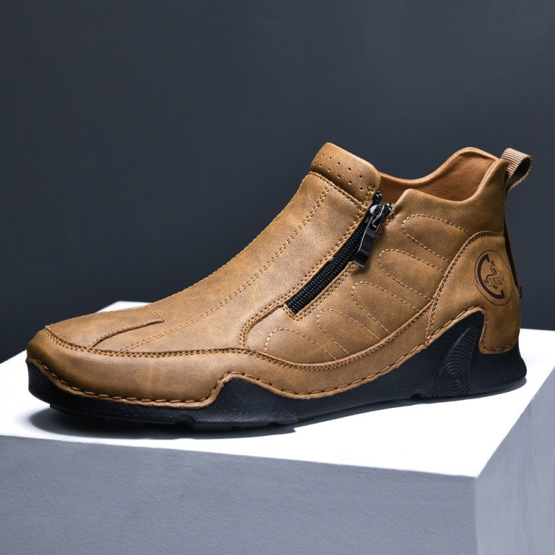 ⏰ 50% off - New Autumn/Winter Men's Genuine Leather Non-Slip Outdoor Orthopedic Shoes