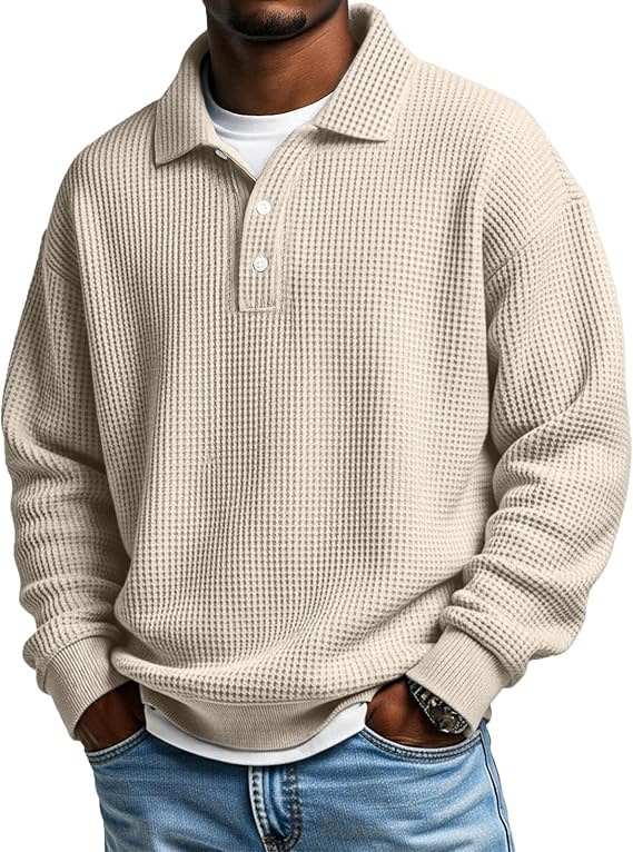 🔥Today 70% off🔥-Men Can’t Get Enough of This Cozy Polo Shirt