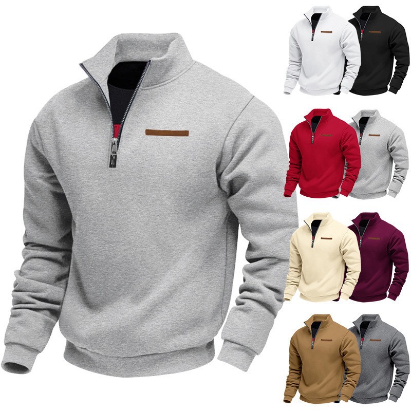 100% Premium Cashmere Men’s pullover— Timeless Style