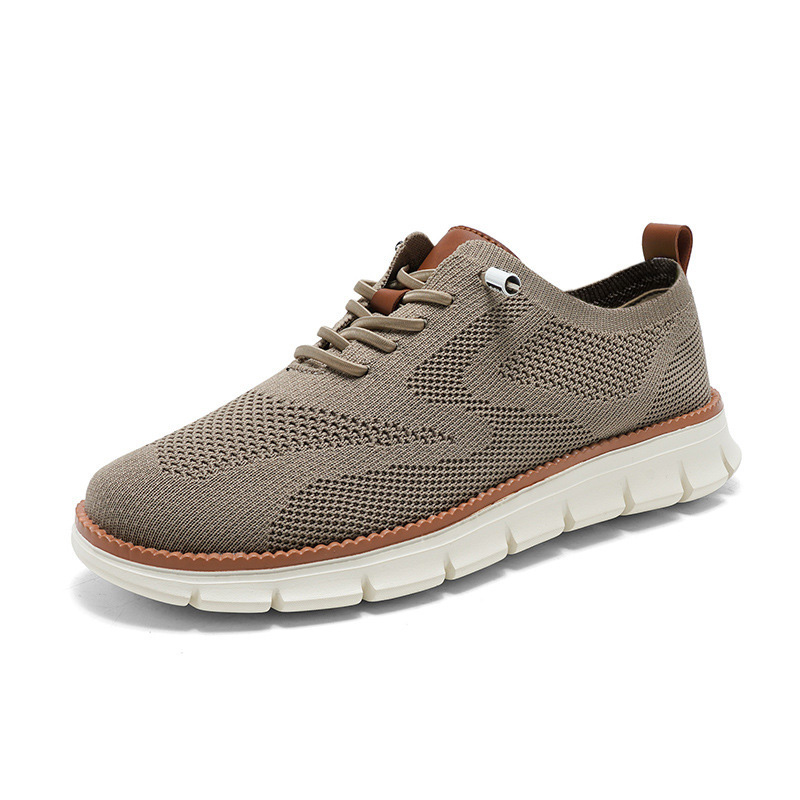 🔥Last day! 60% off!🔥 Men's lightweight, breathable, knitted casual sports shoes, comfortable orthopedic walking shoes