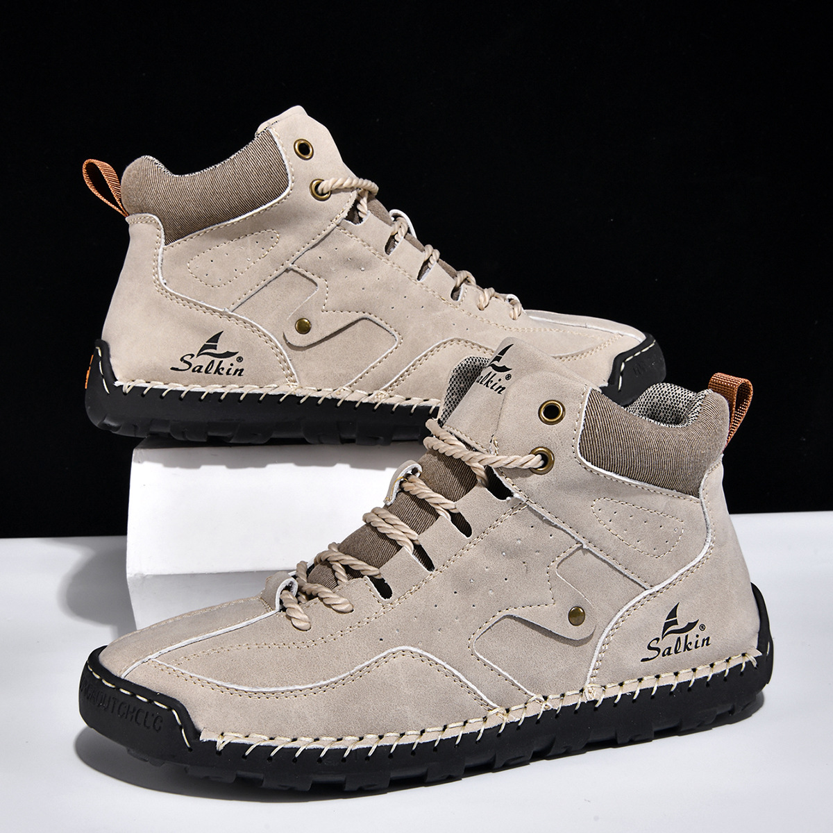 ⏰ 50% off - Men's Genuine Leather Non-Slip Orthopedic Boots