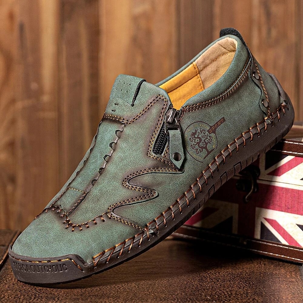 ⏰ 50% off - Men's Genuine Leather Non-Slip Orthopedic Outdoor Shoes