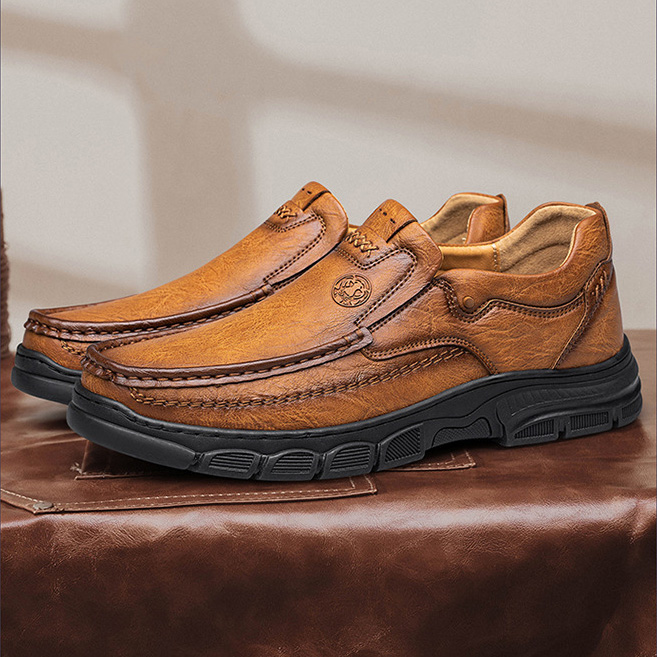 ⏰ 50% off -Men's genuine leather non-slip orthopedic shoes