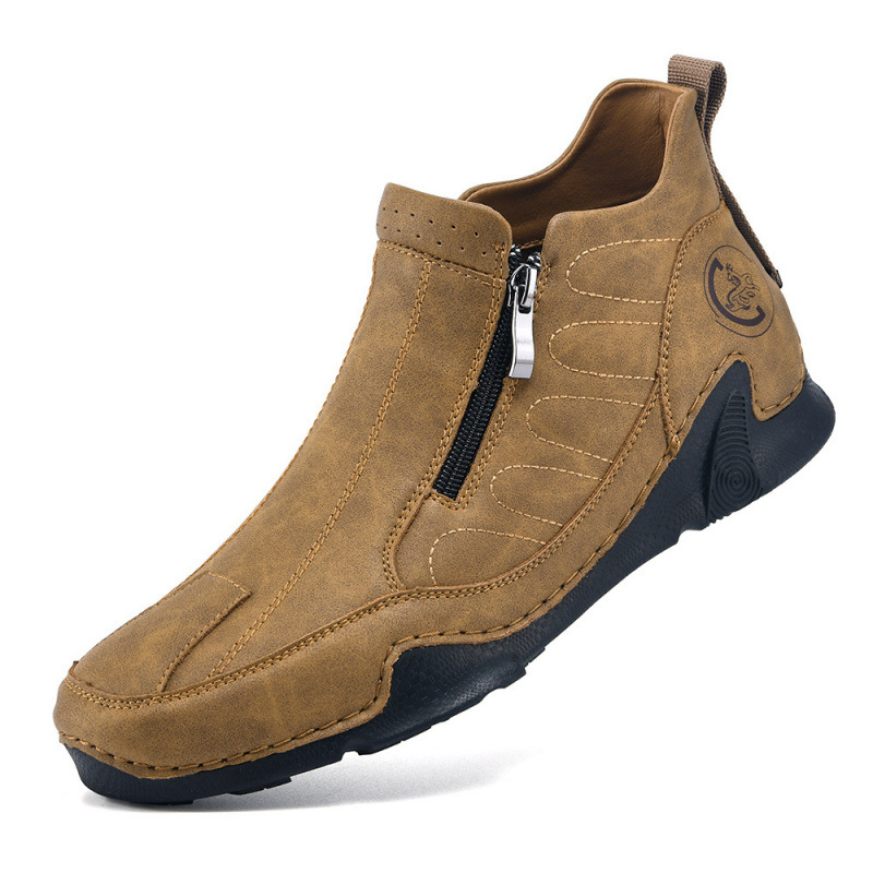 ⏰ 50% off - New Autumn/Winter Men's Genuine Leather Non-Slip Outdoor Orthopedic Shoes