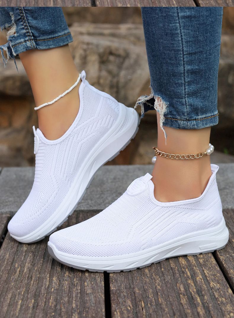 🔥Last day of sale, 70% OFF🔥 - 2026 New Women's Comfortable and Breathable Knitted Sneakers
